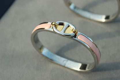 [Olivia JW]CLIC CHAINE SILVER BRACELET