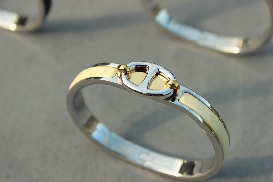 [Olivia JW]CLIC CHAINE SILVER BRACELET