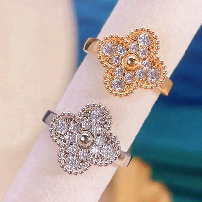 [Olivia JW]CLOVER DIAMOND RING