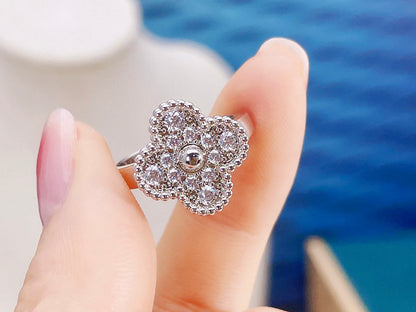 [Olivia JW]CLOVER DIAMOND RING