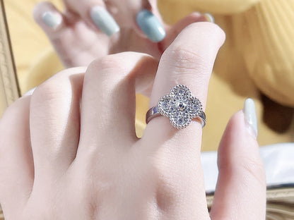[Olivia JW]CLOVER DIAMOND RING