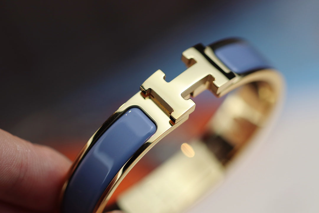 [Olivia JW]H BRACELET 12MM BLUE GRAY