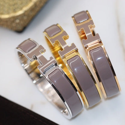 [Olivia JW]H BRACELET 12MM BROWN