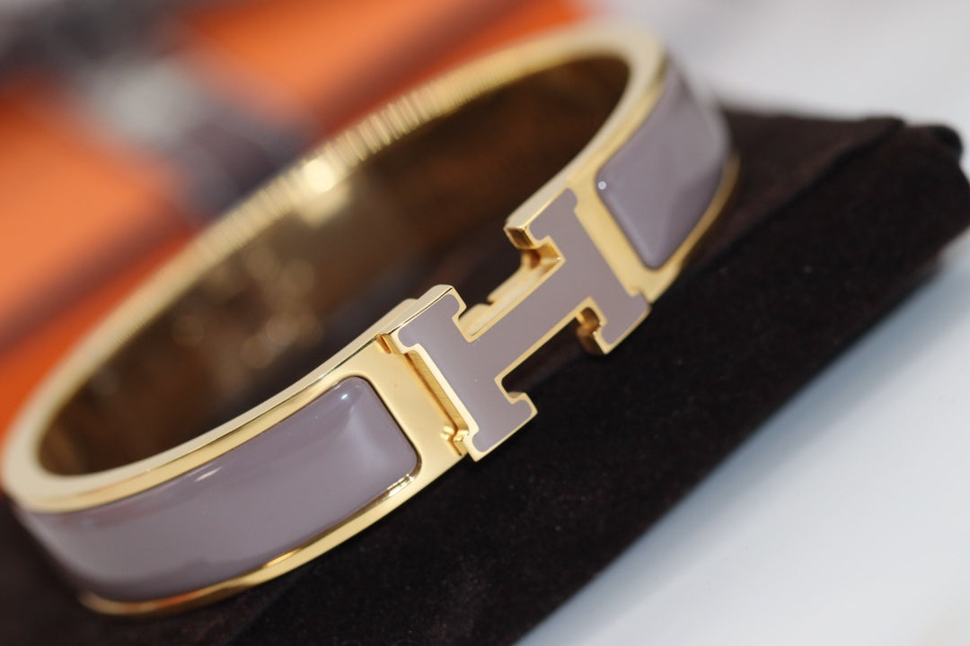[Olivia JW]H BRACELET 12MM BROWN