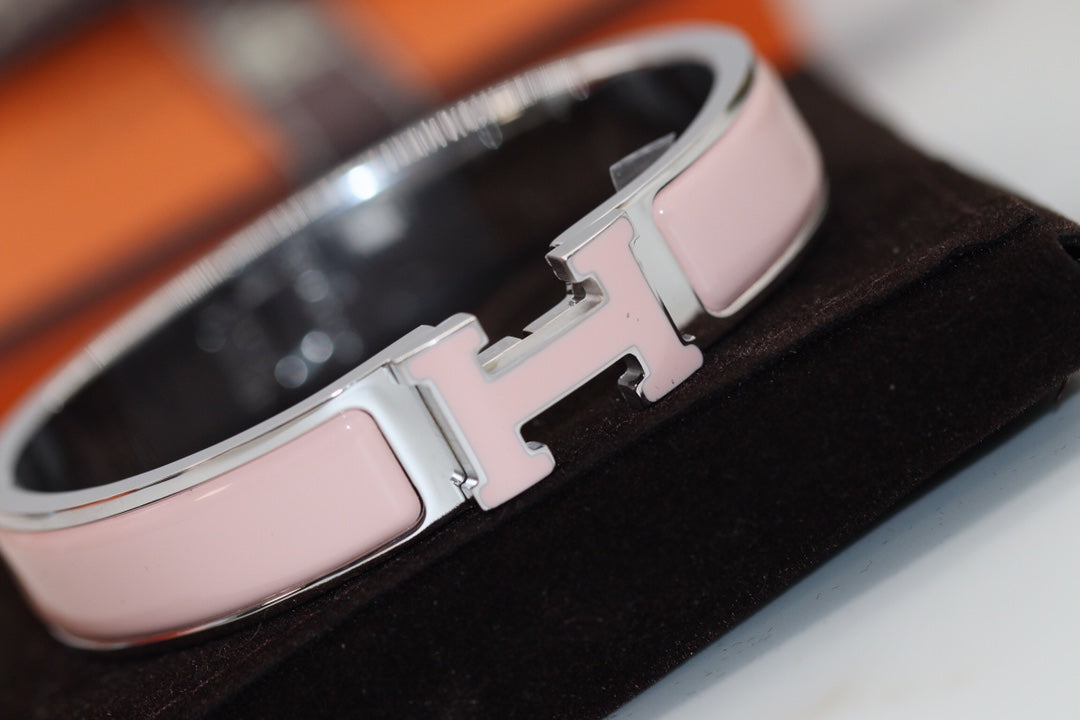 [Olivia JW]H BRACELET 12MM PINK