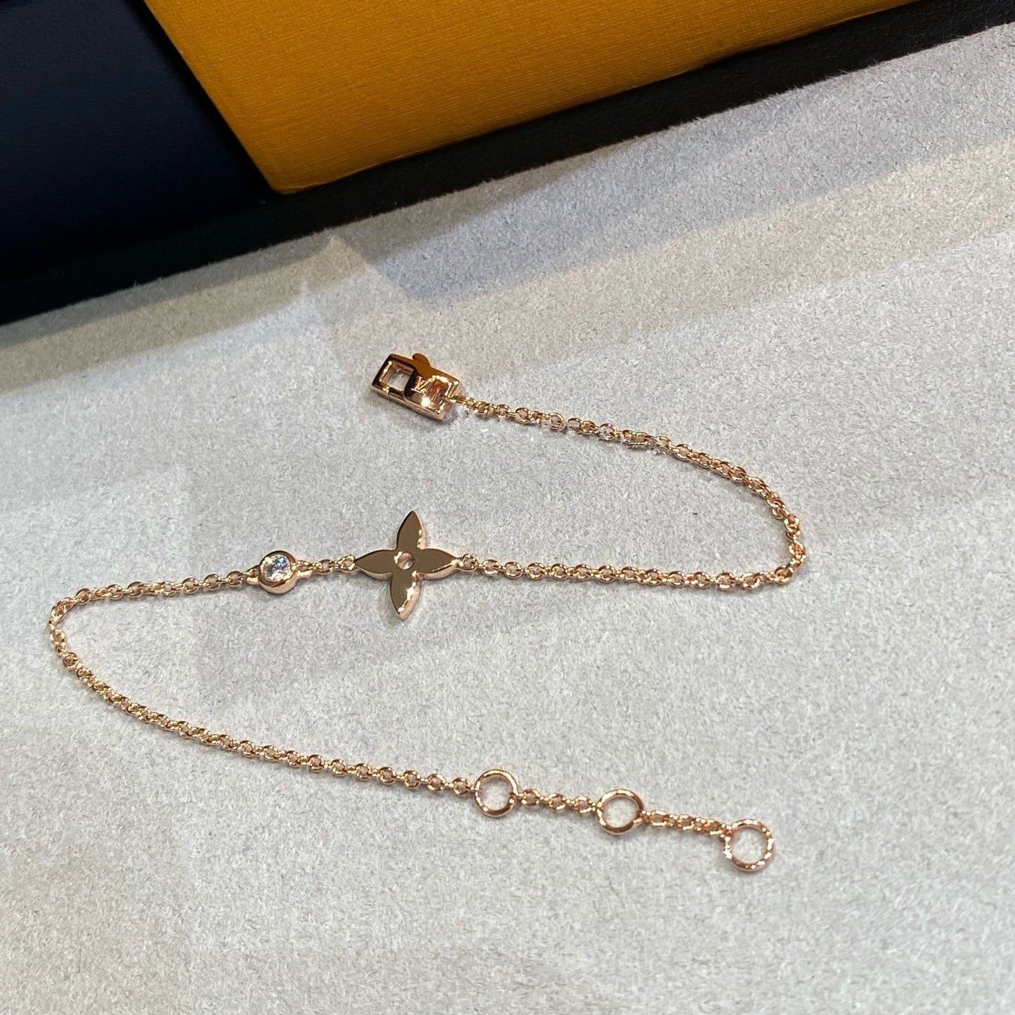 [Olivia JW]STAR DIAMOND PINK GOLD BRACELET