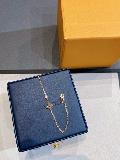 [Olivia JW]STAR DIAMOND PINK GOLD BRACELET