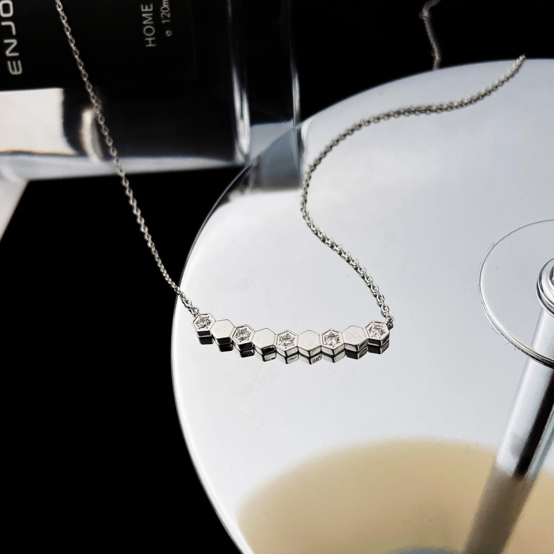 [Olivia JW]BEE MY LOVE DIAMOND NECKLACE