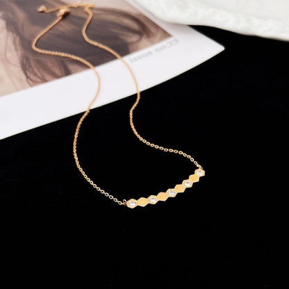 [Olivia JW]BEE MY LOVE DIAMOND NECKLACE
