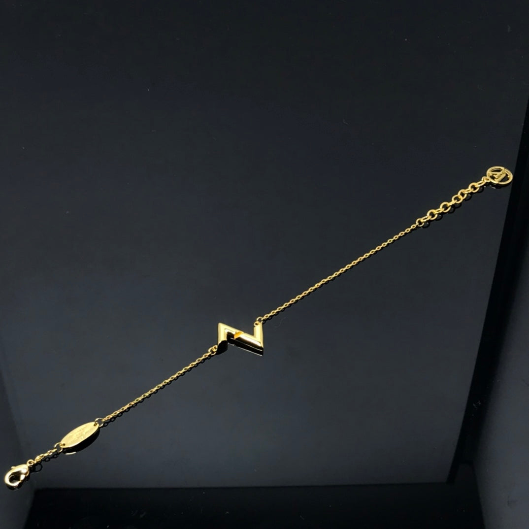 [Olivia JW]VOLT LV LOGO BRACELET