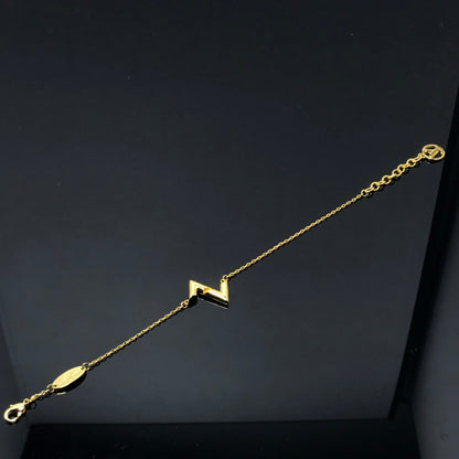 [Olivia JW]VOLT LV LOGO BRACELET