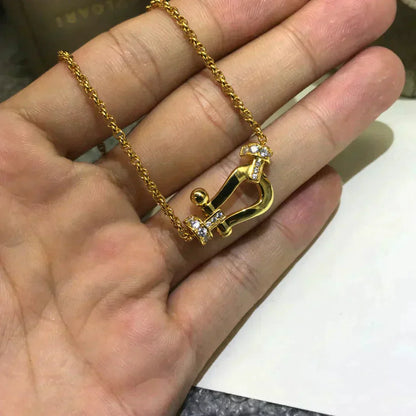 [Olivia JW]FORCE 10 DIAMOND NECKLACE