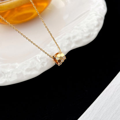 [Olivia JW]BEE MINI PEDANT DIAMOND NECKLACE