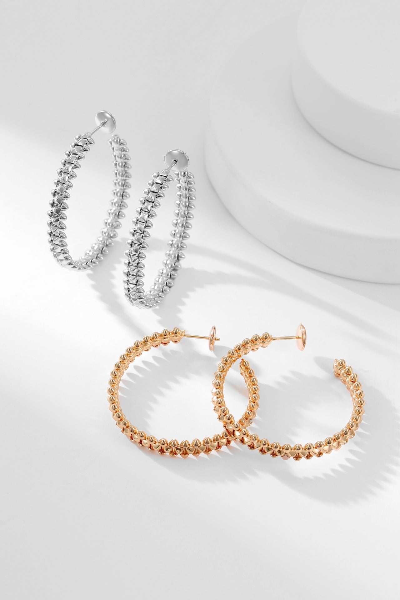 [Olivia JW]CLASH HOOP EARRINGS