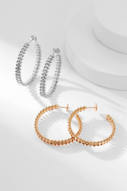 [Olivia JW]CLASH HOOP EARRINGS