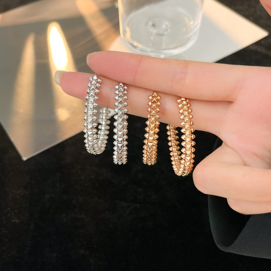 [Olivia JW]CLASH HOOP EARRINGS