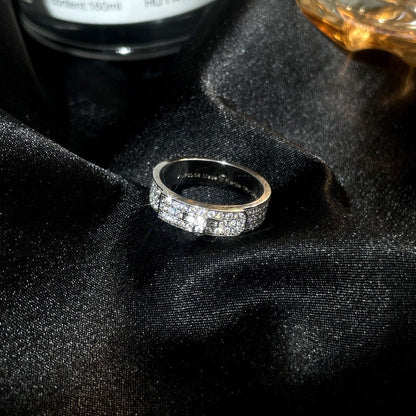 [Olivia JW]KELLY SILVER DIAMOND RING