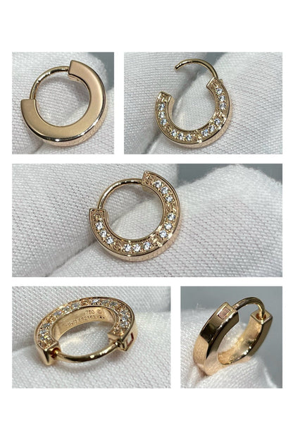 [Olivia JW]LOVE DIAMOND EARRINGS