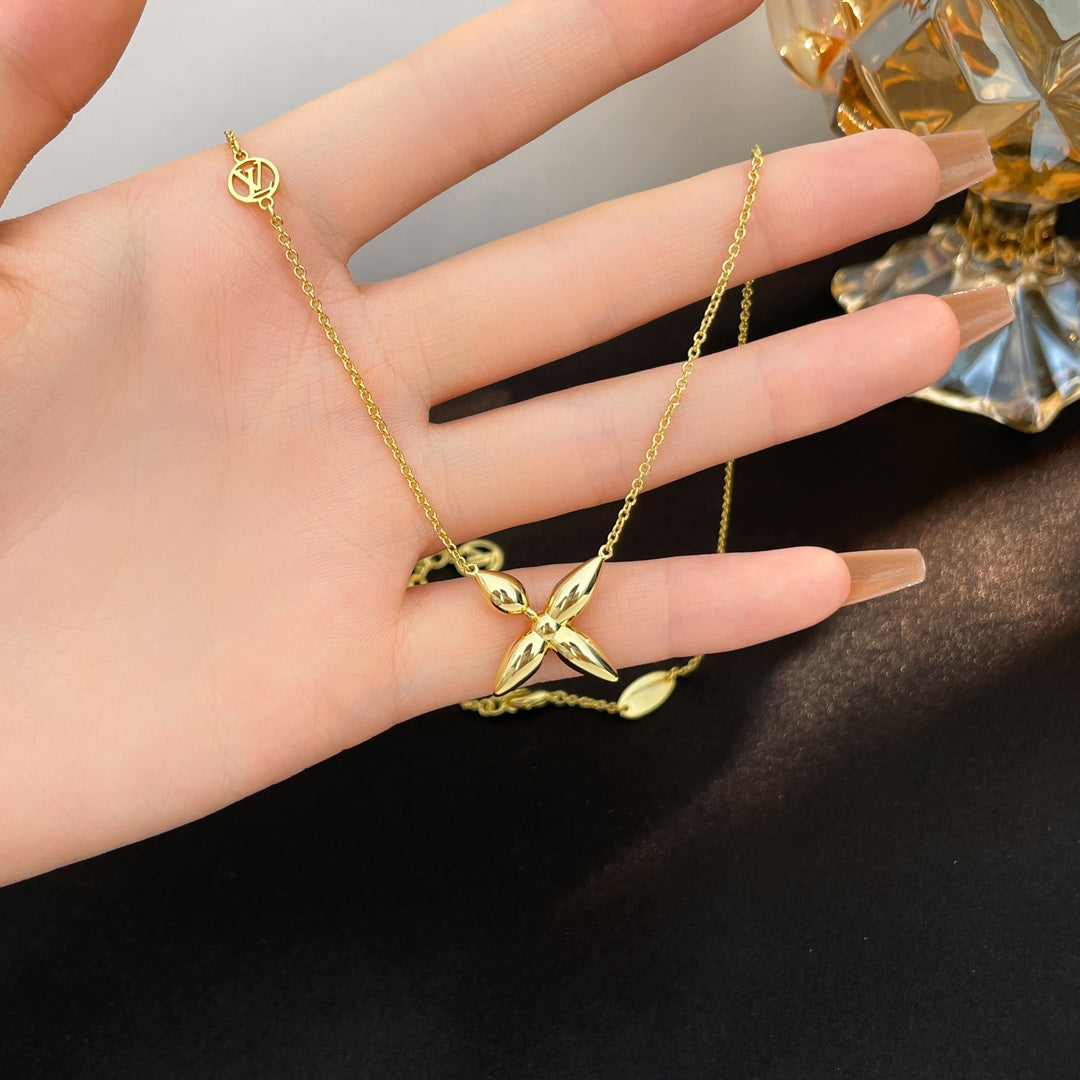 [Olivia JW]LOUISETTE GOLD NECKLACE