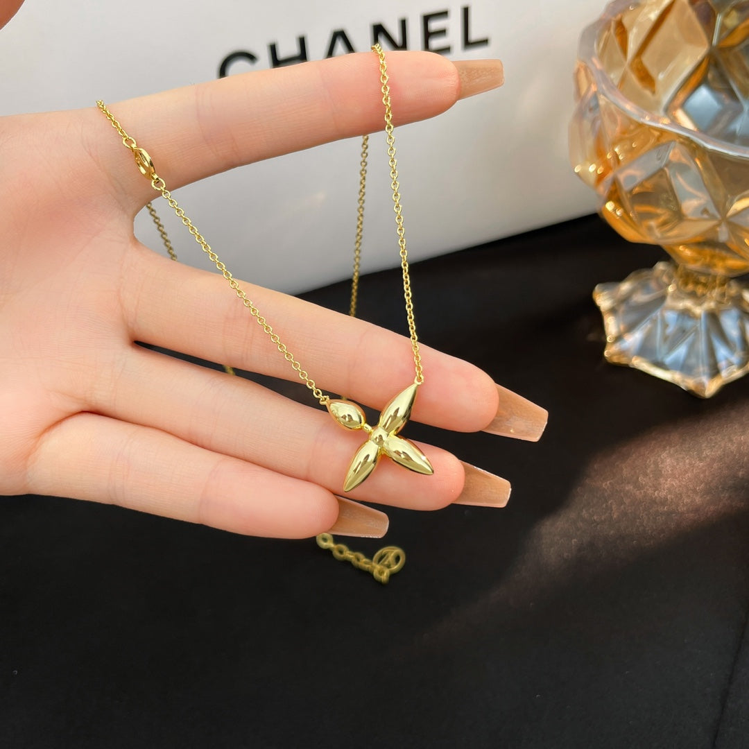 [Olivia JW]LOUISETTE GOLD NECKLACE