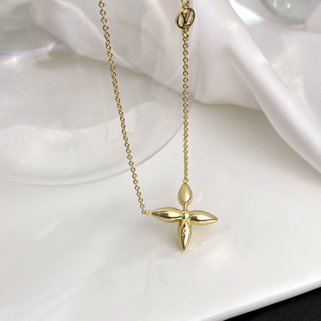[Olivia JW]LOUISETTE GOLD NECKLACE