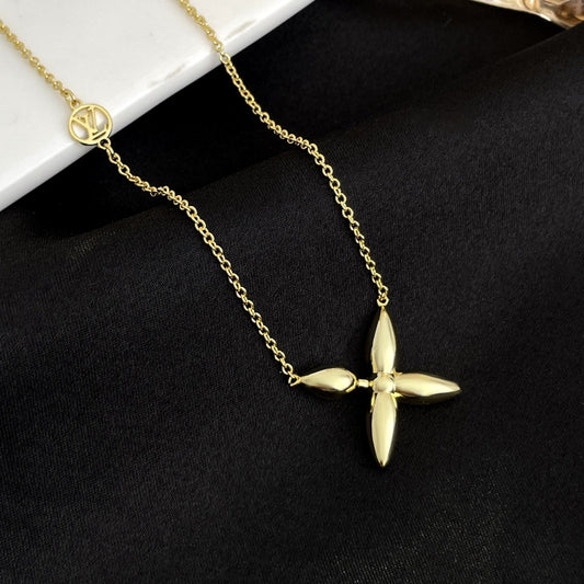 [Olivia JW]LOUISETTE GOLD NECKLACE