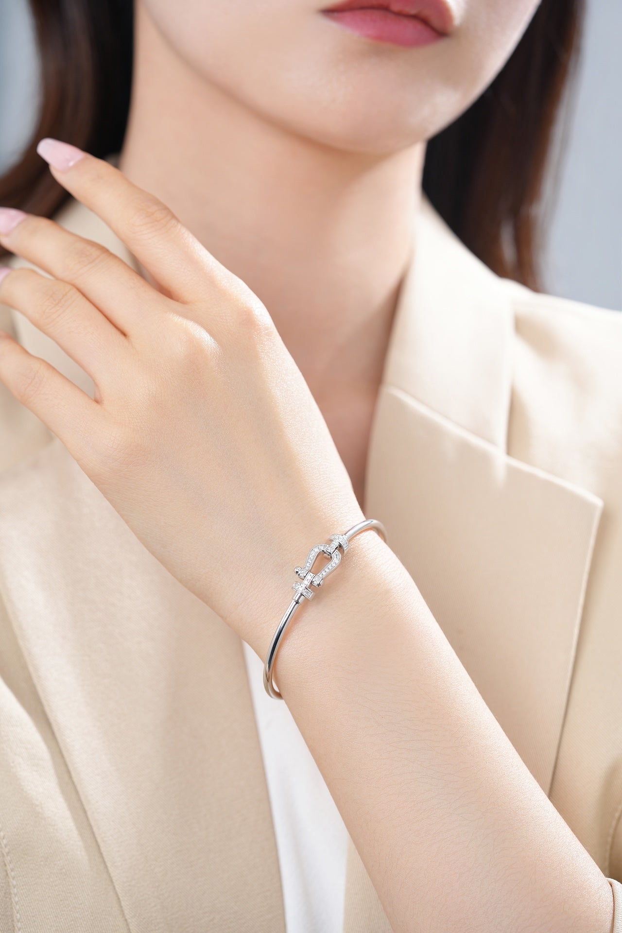 [Olivia JW]FORCE 10 MOYEN DIAMOND BRACELET