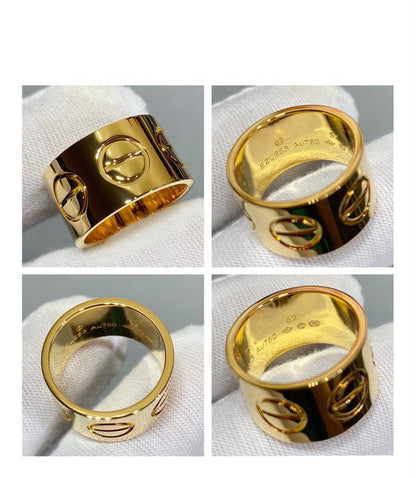 [Olivia JW]LOVE 11MM LARGE RING