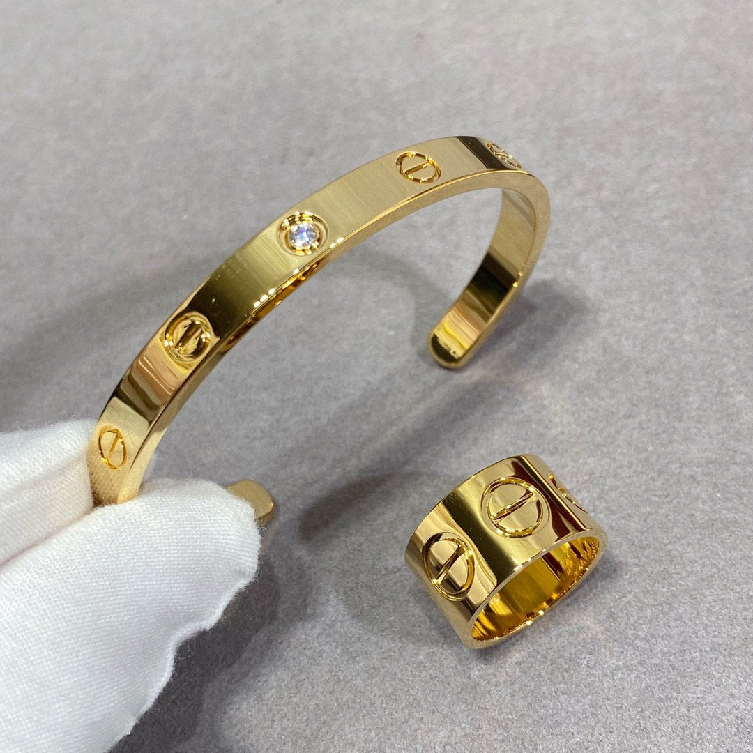 [Olivia JW]LOVE 11MM LARGE RING