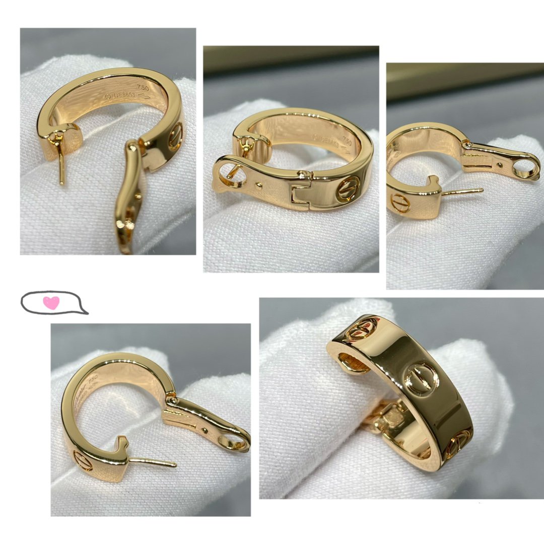 [Olivia JW]LOVE 5.5MM EARRINGS