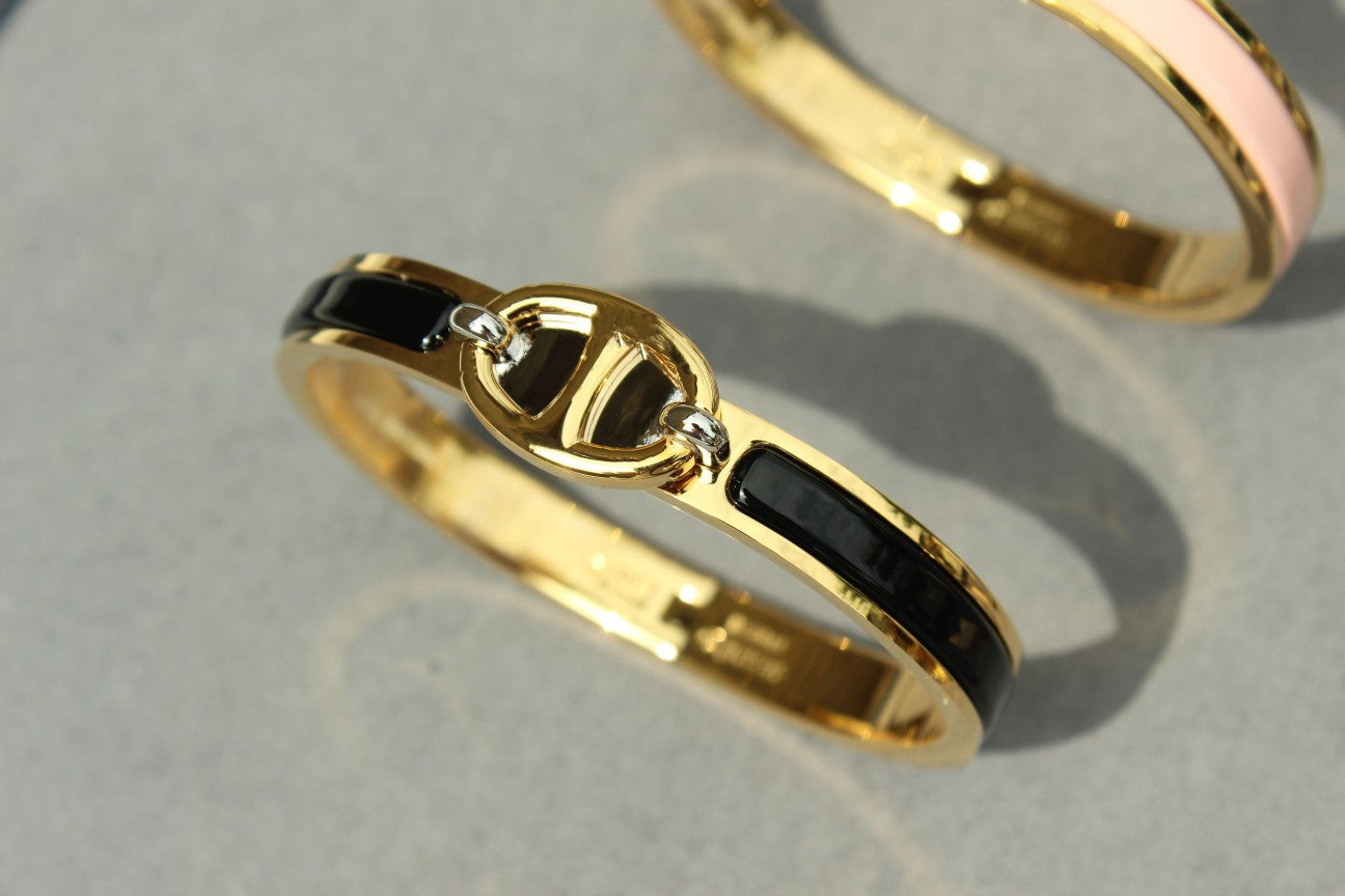 [Olivia JW]CLIC CHAINE GOLD BRACELET