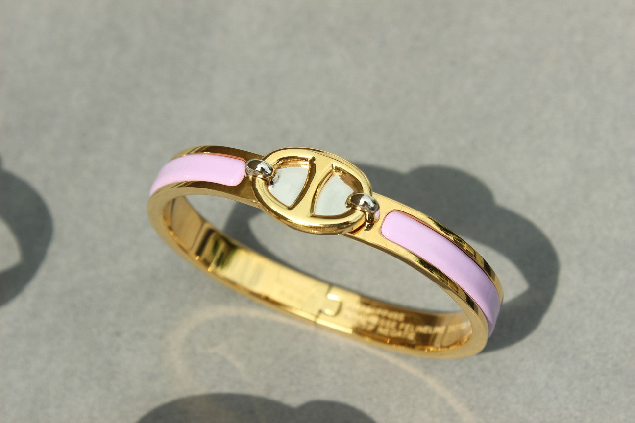 [Olivia JW]CLIC CHAINE GOLD BRACELET