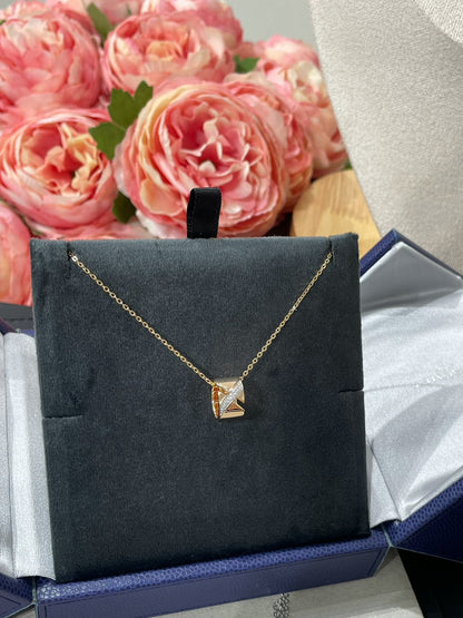 [Olivia JW]LIENS EVIDENCE DIAMOND NECKLACE