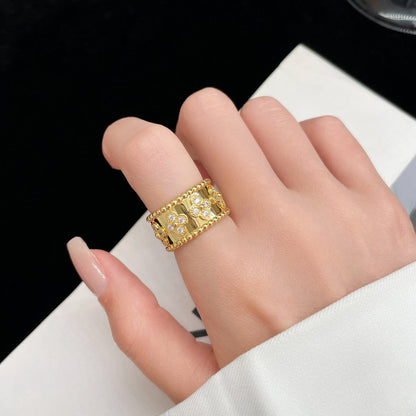 [Olivia JW]PERLEE DIAMOND LARGE RING