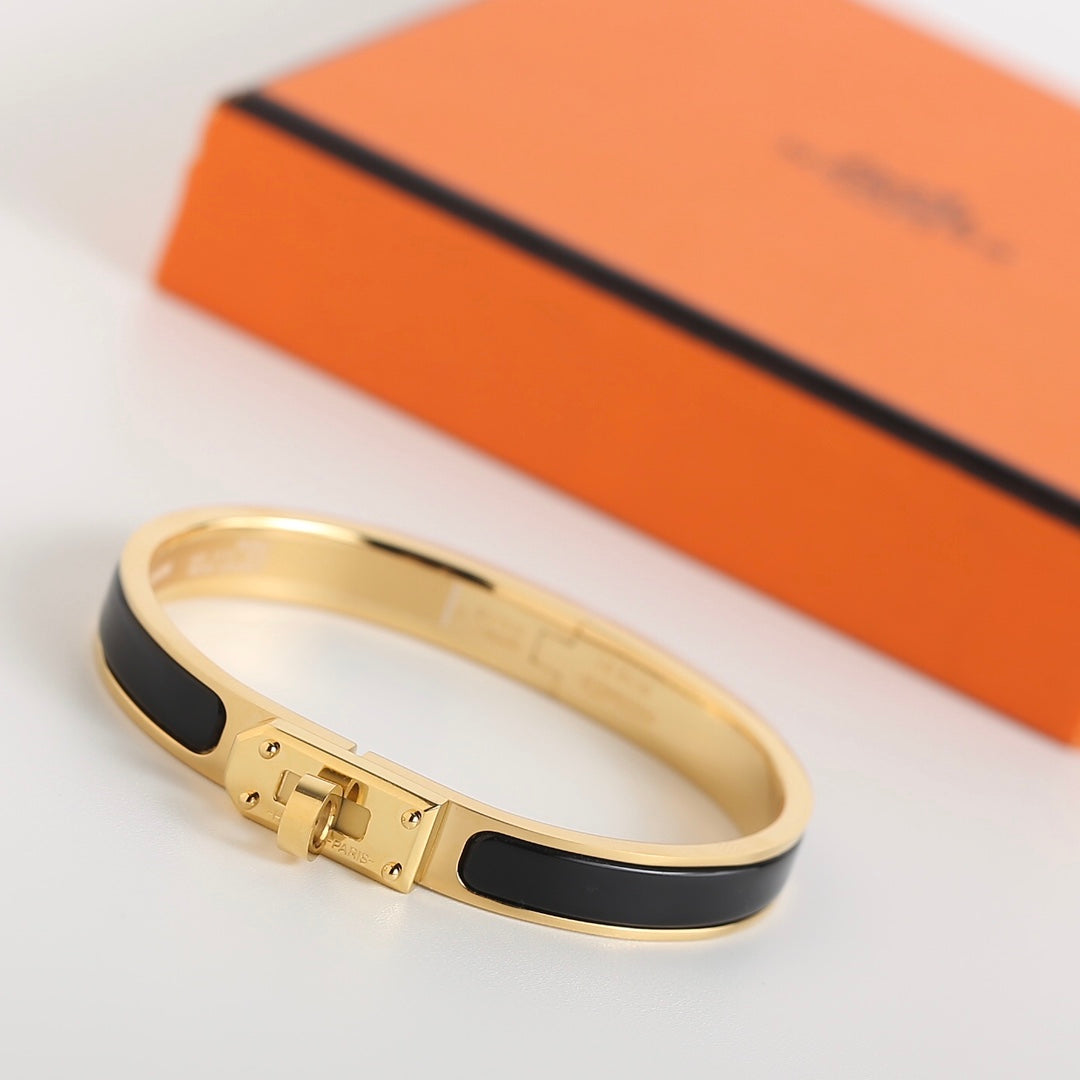 [Olivia JW]HM KELLY BLACK BRACELET