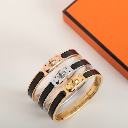 [Olivia JW]HM KELLY BLACK BRACELET