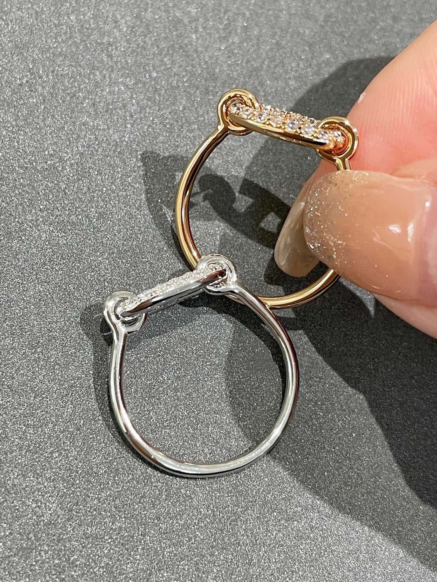 [Olivia JW]RONDE SMALL DIAMOND RING