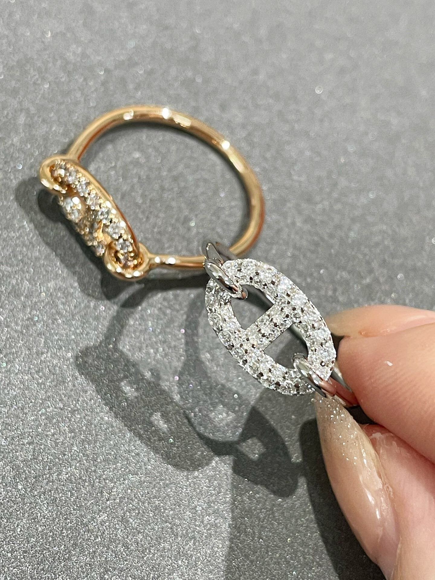 [Olivia JW]RONDE SMALL DIAMOND RING