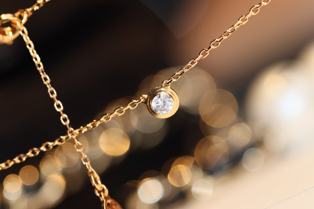 [Olivia JW]DAMOUR DIAMOND NECKLACE