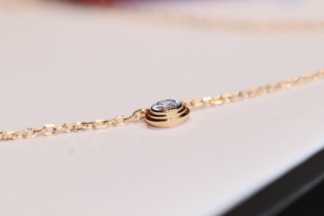 [Olivia JW]DAMOUR DIAMOND NECKLACE