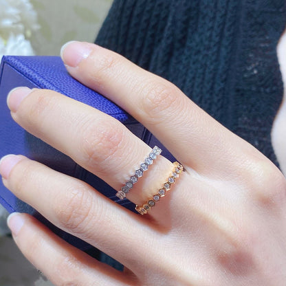 [Olivia JW]BEE LOVE DIAMOND PAVED SMALL RING