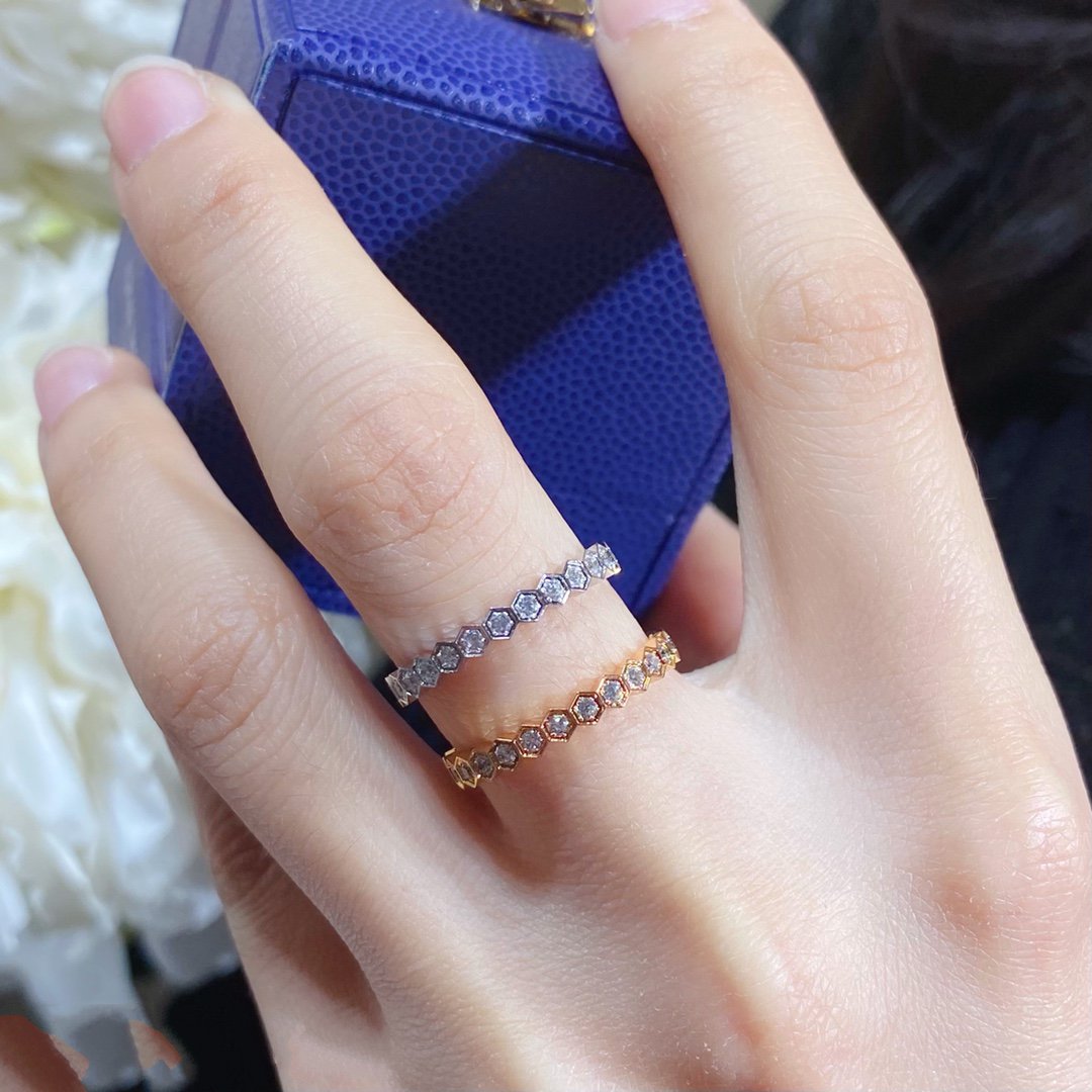 [Olivia JW]BEE LOVE DIAMOND PAVED SMALL RING