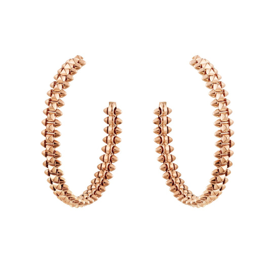 [Olivia JW]CLASH LARGE HOOP EARRINGS