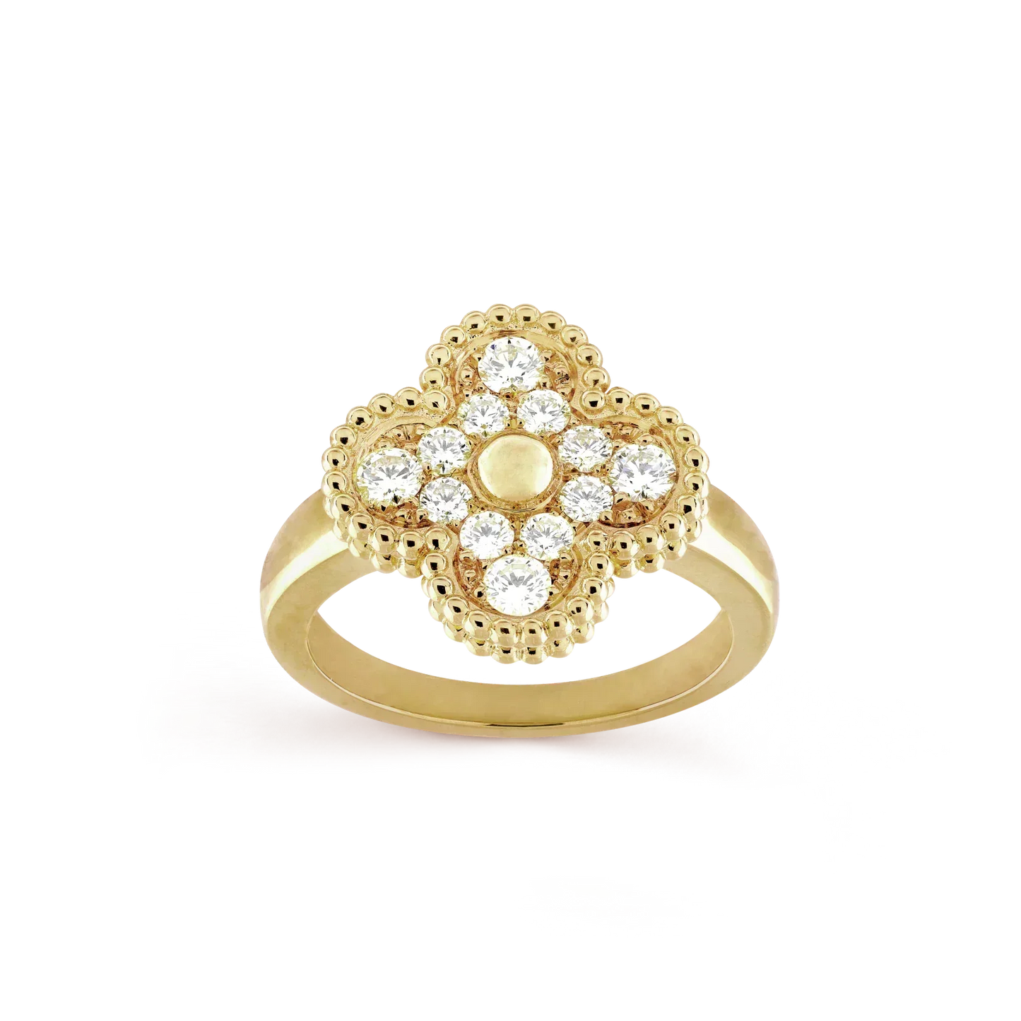 [Olivia JW]CLOVER DIAMOND RING
