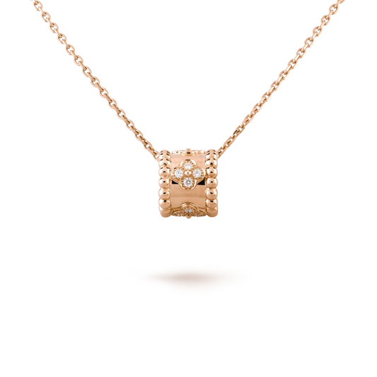 [Olivia JW]PERLEE PEDANT NECKLACE GOLD / ROSE GOLD