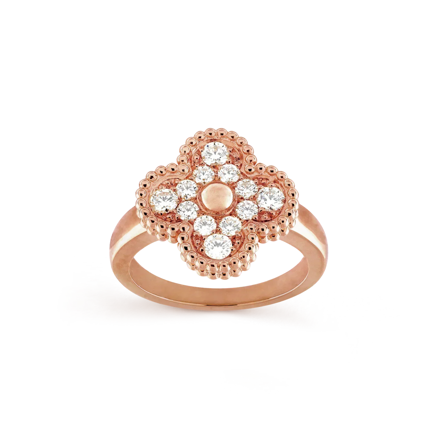 [Olivia JW]CLOVER DIAMOND RING