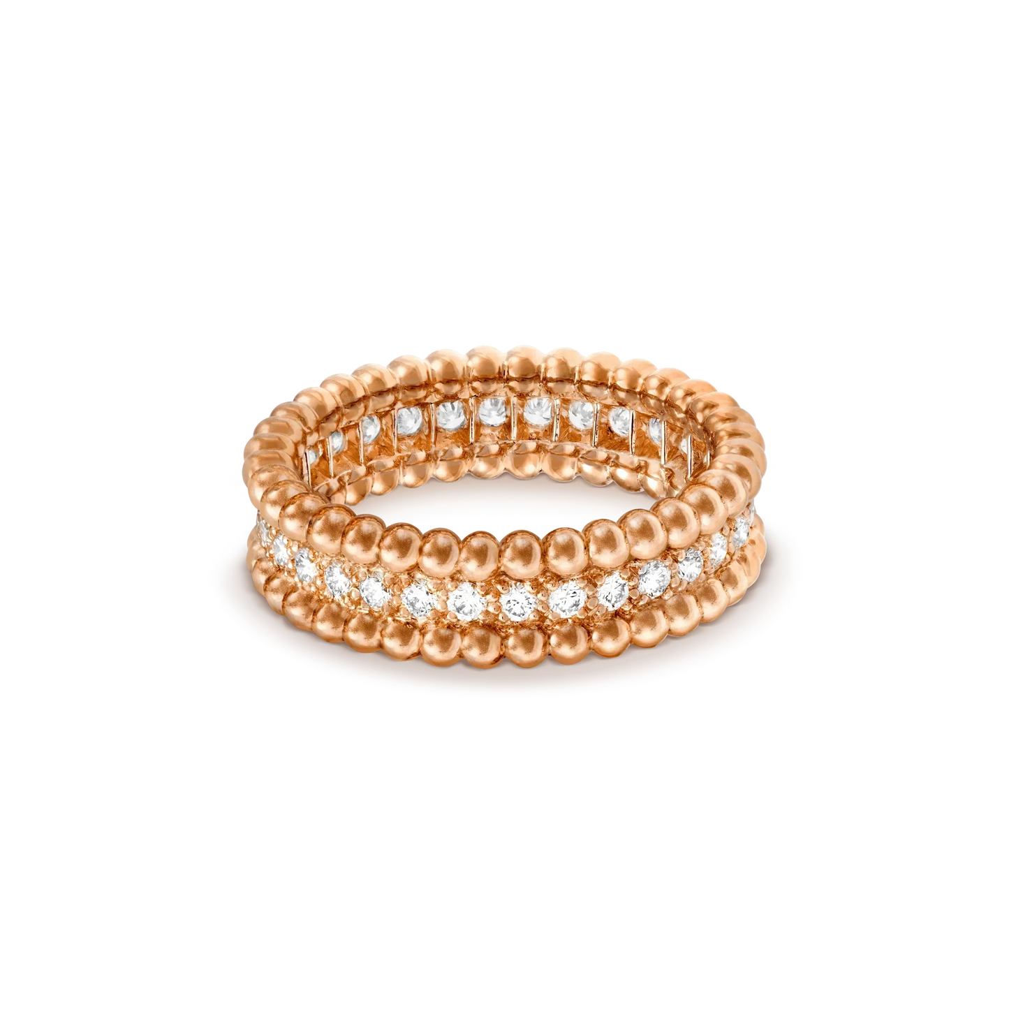 [Olivia JW]PERLEE DIAMOND ROSE GOLD RING