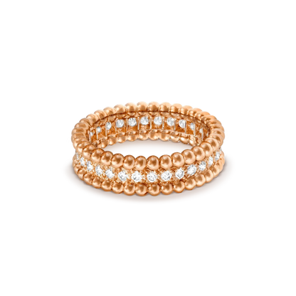 [Olivia JW]PERLEE DIAMOND ROSE GOLD RING