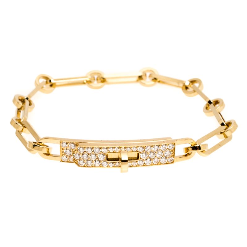 [Olivia JW]CHAINE BRACELET SMALL MODEL DIAMOND
