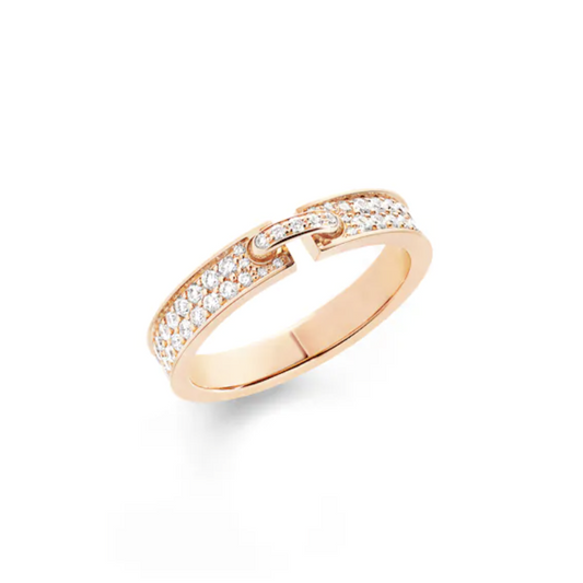 [Olivia JW]ALLIANCE LIENS VIDENCE PAVED DIAMOND 4MM RING